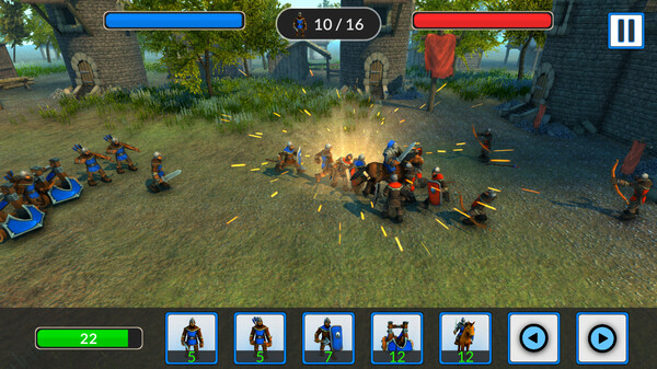 Castle Kingdom Wars gameplay screenshot