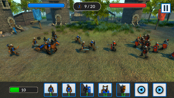 Castle Kingdom Wars gameplay screenshot