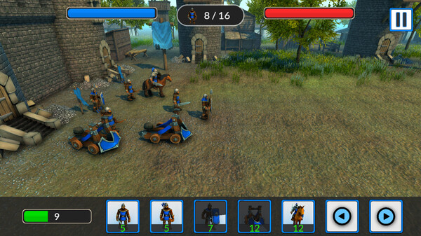 Castle Kingdom Wars gameplay screenshot