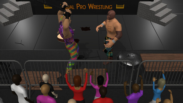 Casual Pro Wrestling gameplay screenshot