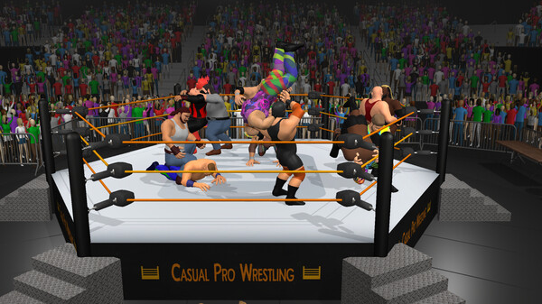 Casual Pro Wrestling gameplay screenshot
