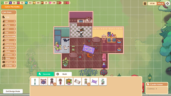 Cat Cafe Manager gameplay screenshot