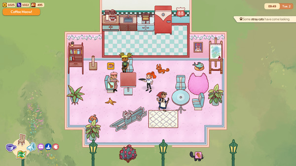 Cat Cafe Manager gameplay screenshot