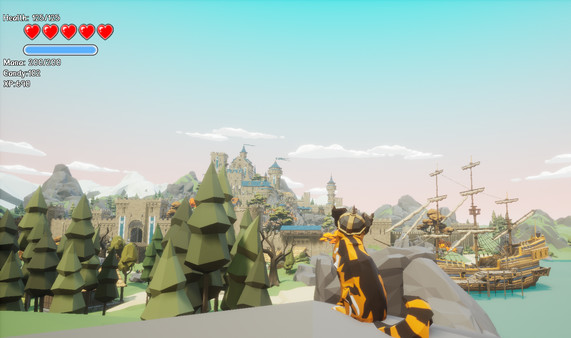 Cat Gets Medieval gameplay screenshot