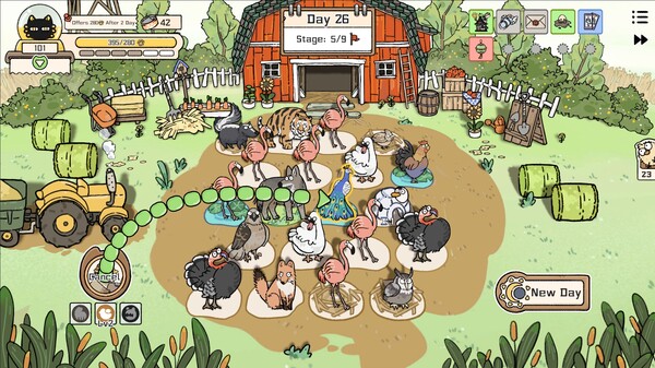 Cat God Ranch gameplay screenshot