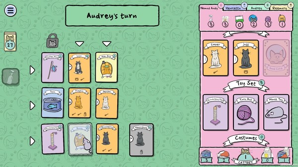 Cat Lady - The Card Game gameplay screenshot