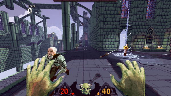 Cathedral 3-D gameplay screenshot