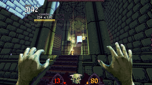 Cathedral 3-D gameplay screenshot