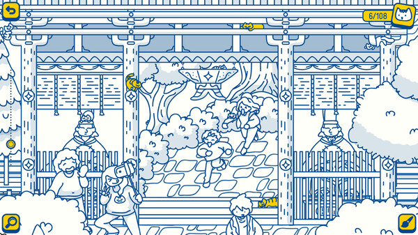 Cats and Seek: Kyoto gameplay screenshot