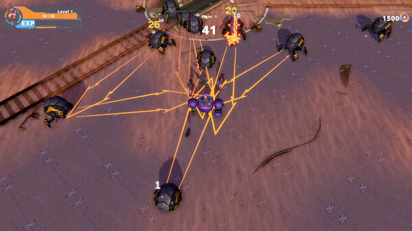 Cats, Guns & Robots gameplay screenshot