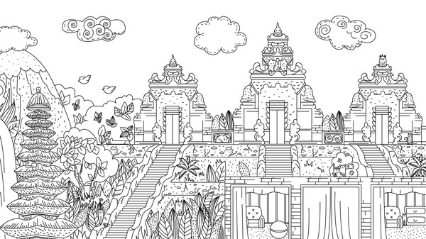 Cats Hidden in Bali gameplay screenshot