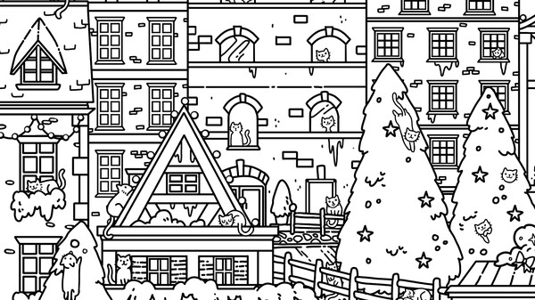 Cats Hidden in Jingle Jam gameplay screenshot