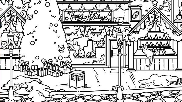 Cats Hidden in Jingle Jam gameplay screenshot