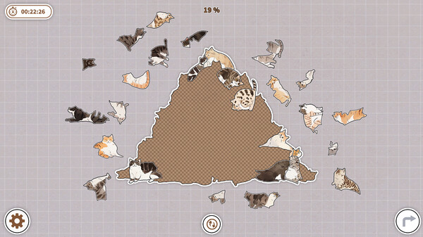 Cats Huddled Together 挤在一起的猫猫们 gameplay screenshot
