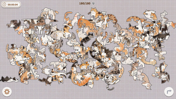 Cats Huddled Together 挤在一起的猫猫们 gameplay screenshot