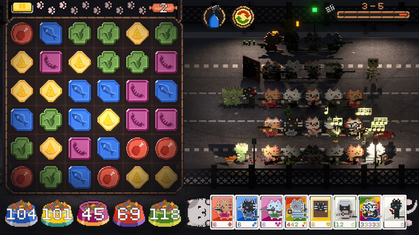 Cats on Duty gameplay screenshot