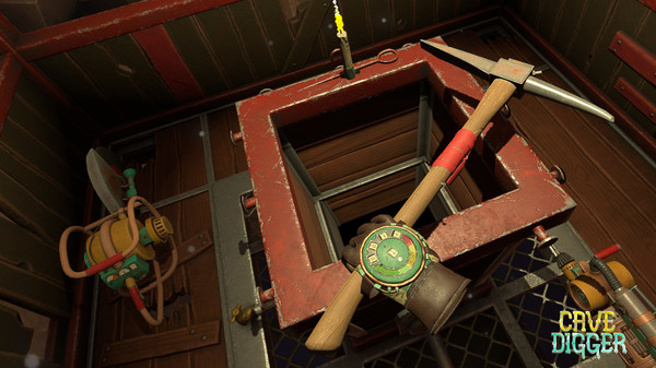 Cave Digger VR gameplay screenshot