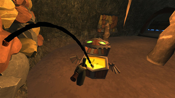 Cave Digger VR gameplay screenshot