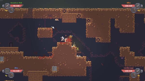 Caveblazers Together gameplay screenshot