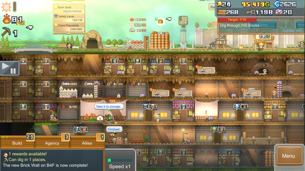 Cavern Adventurers gameplay screenshot