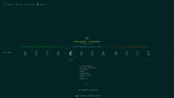Caves of Qud gameplay screenshot