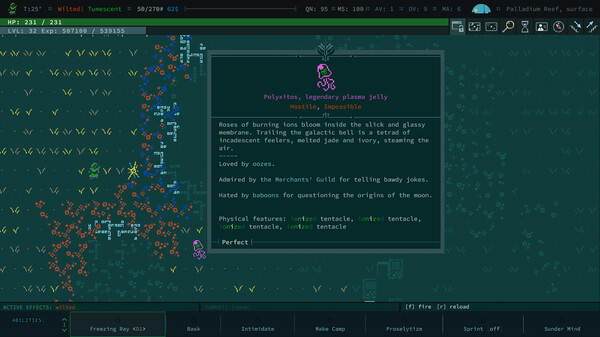 Caves of Qud gameplay screenshot