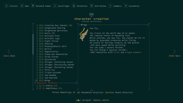Caves of Qud gameplay screenshot
