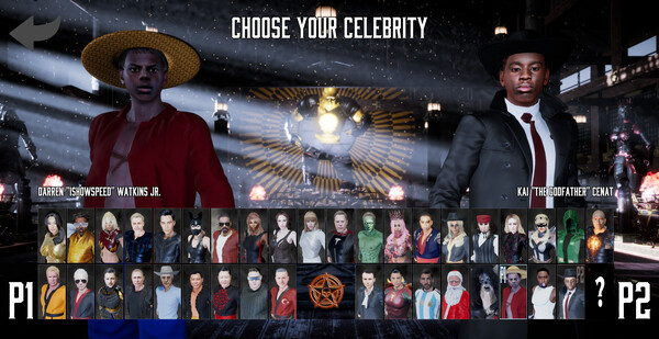Celebrity Kombat gameplay screenshot