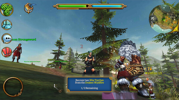 Celtic Heroes gameplay screenshot