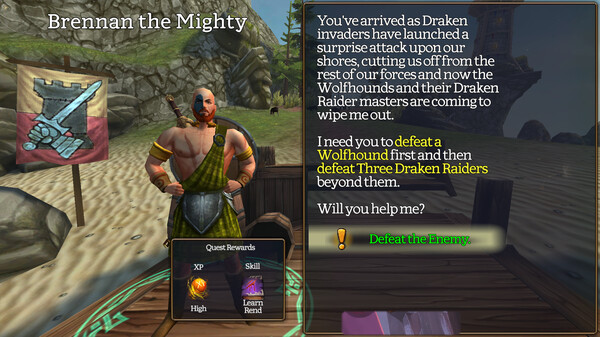 Celtic Heroes gameplay screenshot