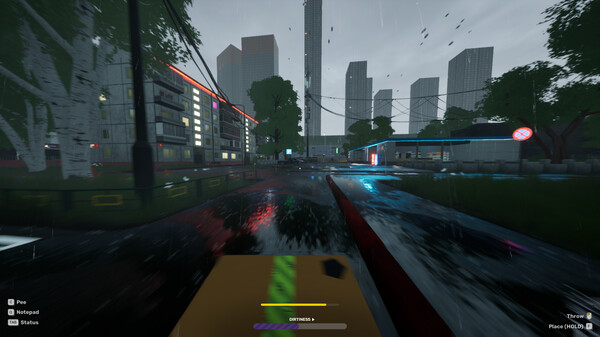 Chaos Express: Delivery Simulator gameplay screenshot