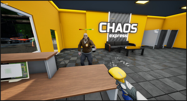 Chaos Express: Delivery Simulator gameplay screenshot