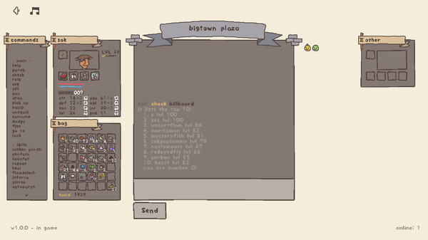 Chatventures gameplay screenshot
