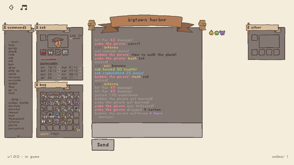 Chatventures gameplay screenshot