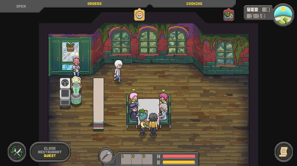 Chef RPG gameplay screenshot