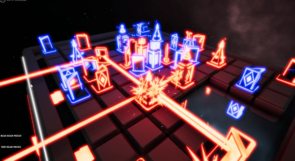 CHESS with LASERS gameplay screenshot