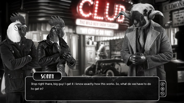 Chicken Police - Paint it RED! gameplay screenshot