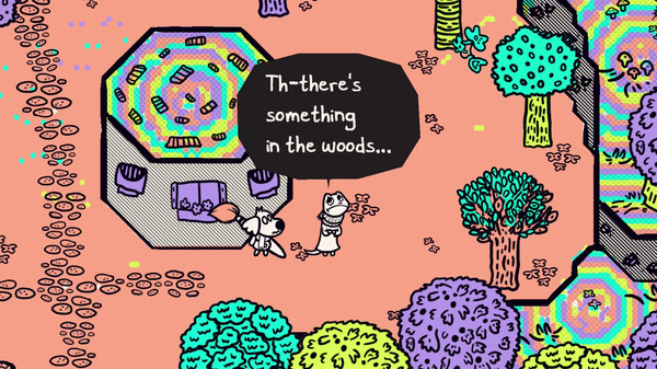 Chicory: A Colorful Tale gameplay screenshot