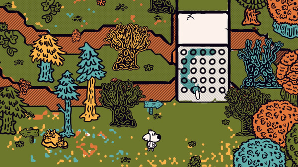 Chicory: A Colorful Tale gameplay screenshot