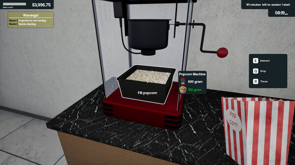 Cinemaster Cinema Simulator gameplay screenshot
