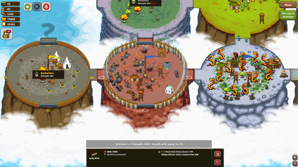 Circle Empires Rivals gameplay screenshot