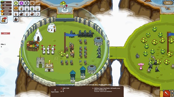 Circle Empires Rivals gameplay screenshot