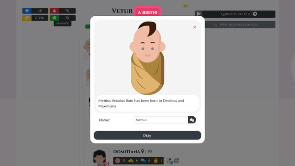 Citizen of Rome - Dynasty Ascendant gameplay screenshot