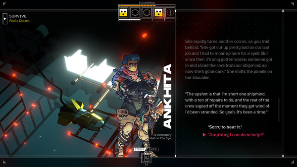 Citizen Sleeper gameplay screenshot