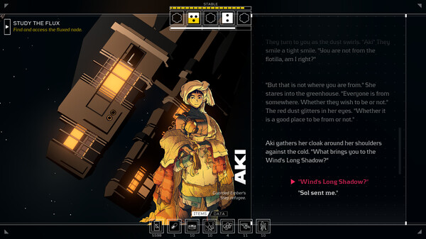 Citizen Sleeper gameplay screenshot