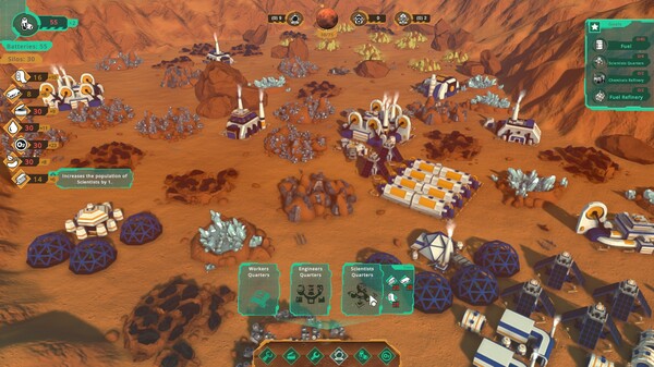 Citizens: On Mars gameplay screenshot