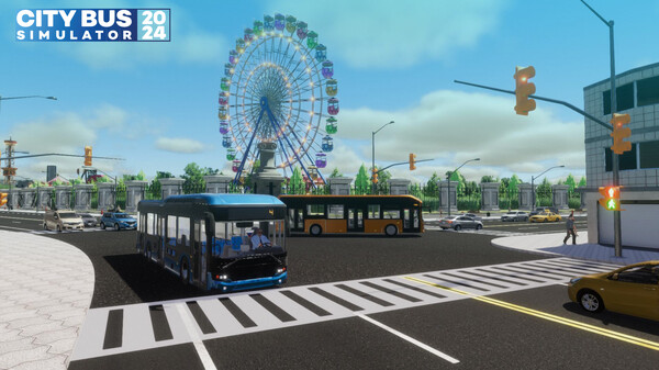 City Bus Simulator 2024 gameplay screenshot