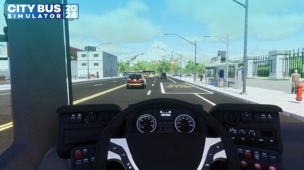 City Bus Simulator 2024 gameplay screenshot