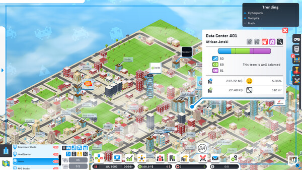 City Game Studio: Your Game Dev Adventure Begins gameplay screenshot
