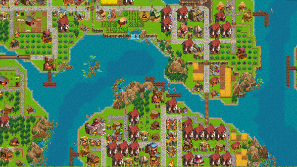 City idle gameplay screenshot